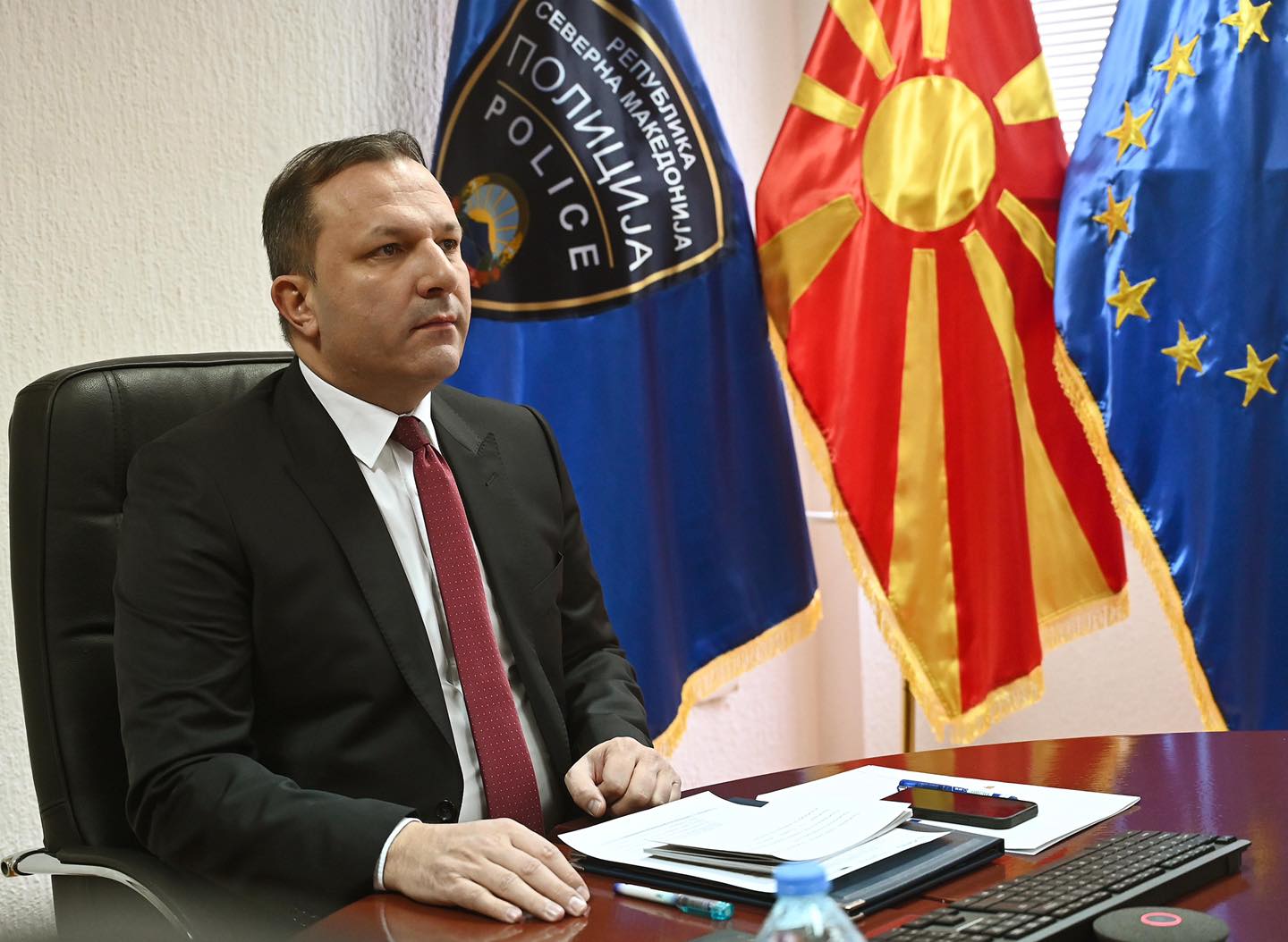 Поранешен полициски службеник осомничен за загрозување на сигурноста на министерот Спасовски