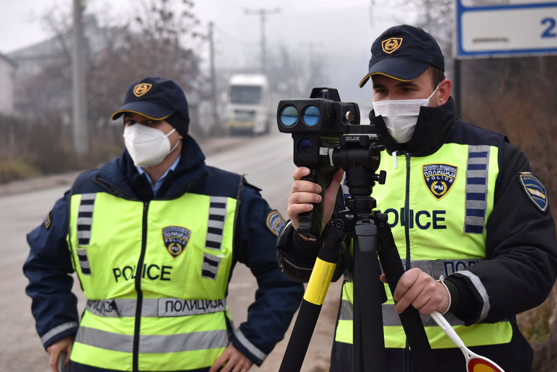 Санкционирани 184 возачи во Скопје, 55 за брзо возење