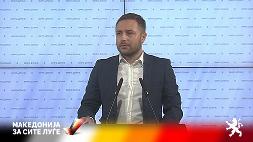 Арсовски: СДСМ и ДУИ го оштетиле буџетот за 30 милиони евра, МВР и ЈО да не молчат