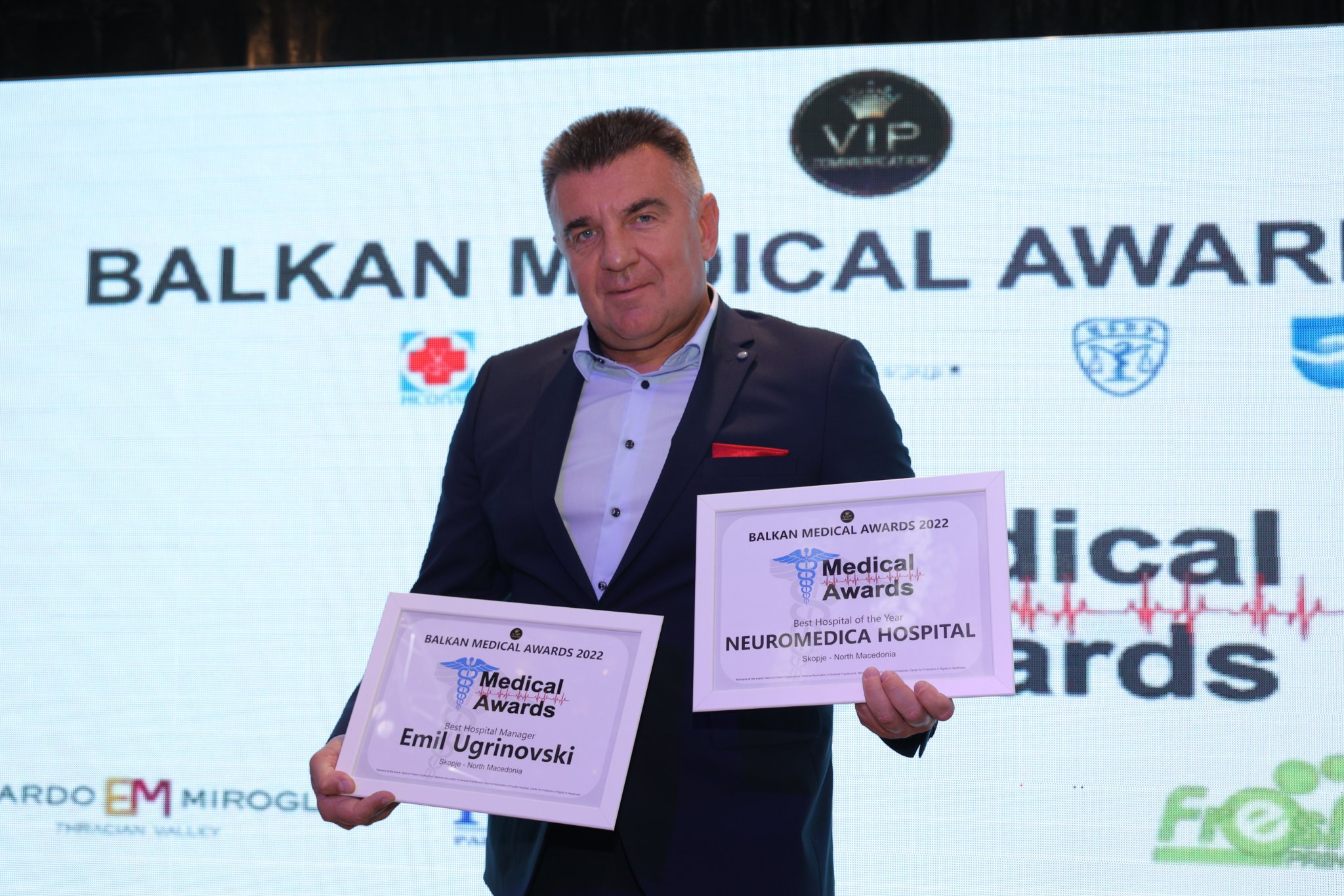 Неуромедика доби две награди на Balkan Medical Awards 2022