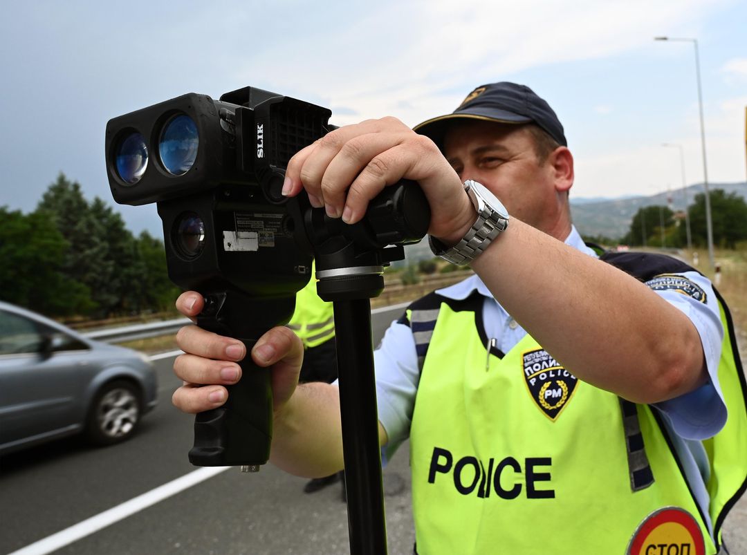 Санкционирани 203 возачи во Скопје, 34 за брзо возење