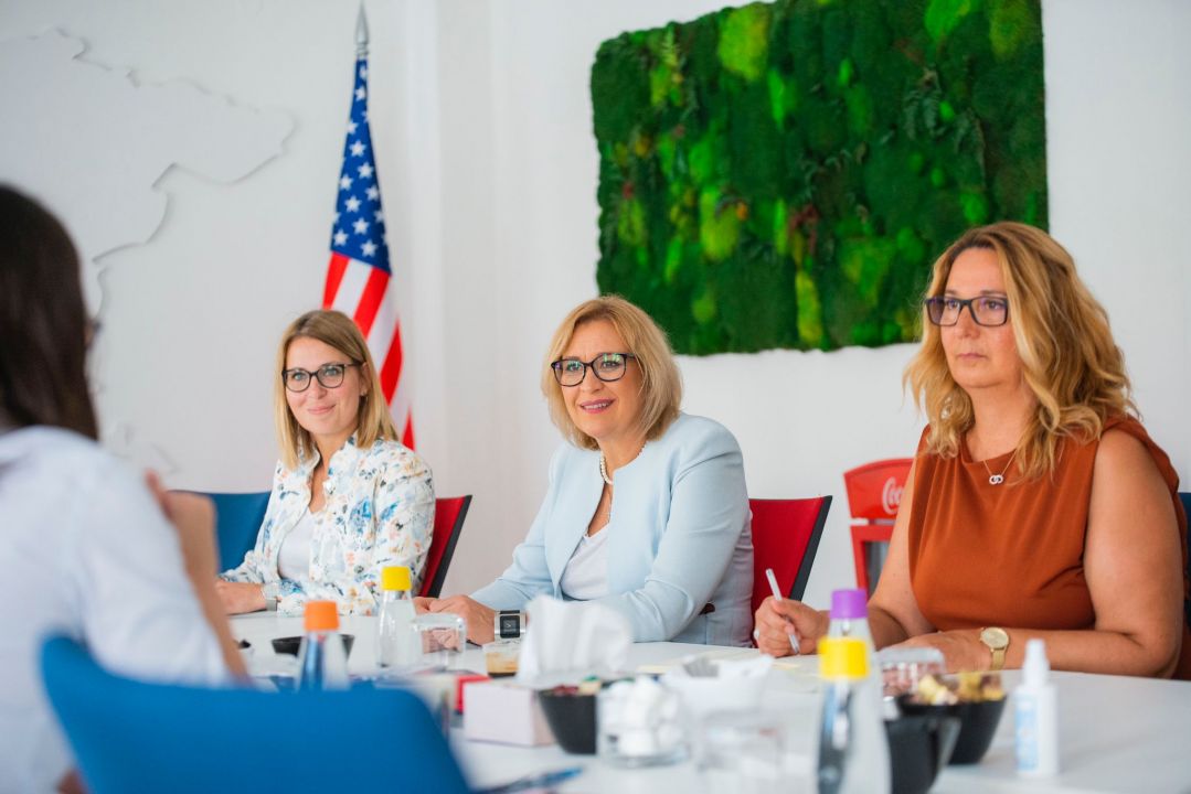Средба на Грковска со претставници од Американската стопанска комора