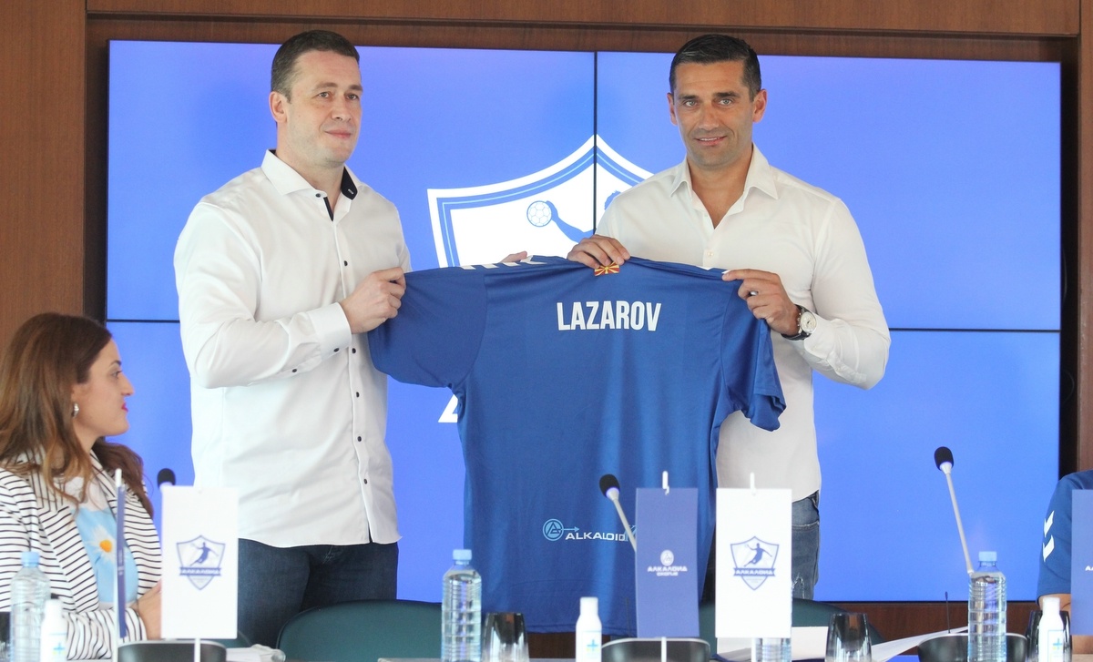 Кире Лазаров е новиот тренер на ракометниот клуб “Алкалоид”