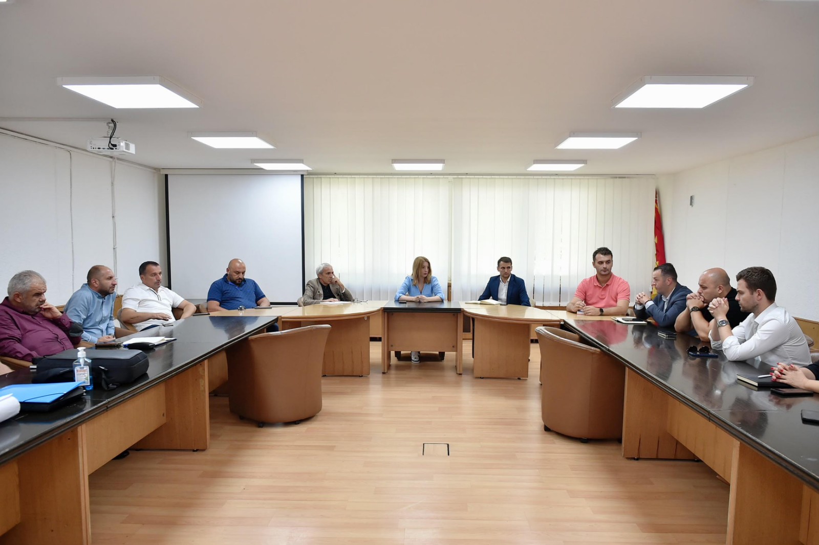 Координативен состанок на градоначалниците и Штабот за спасување и заштита на Градот Скопје