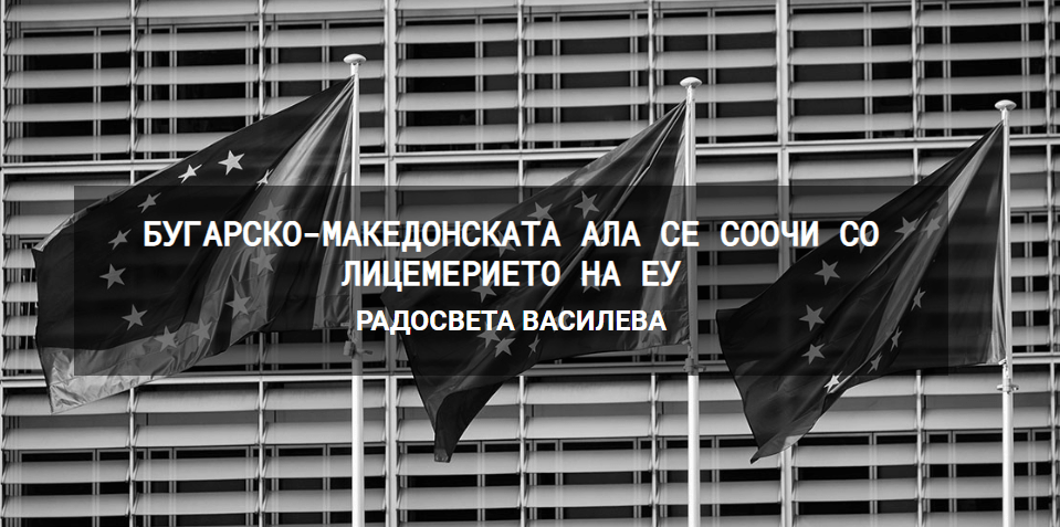 Радосвета Василева: Бугарско-македонската aла се соочи со лицемерието на ЕУ