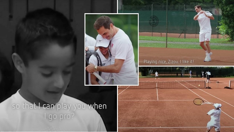 (ВИДЕО) Му го исполни ветувањето од пред 5 години – Убав гест на Федерер кој ќе ве разнежни сите!