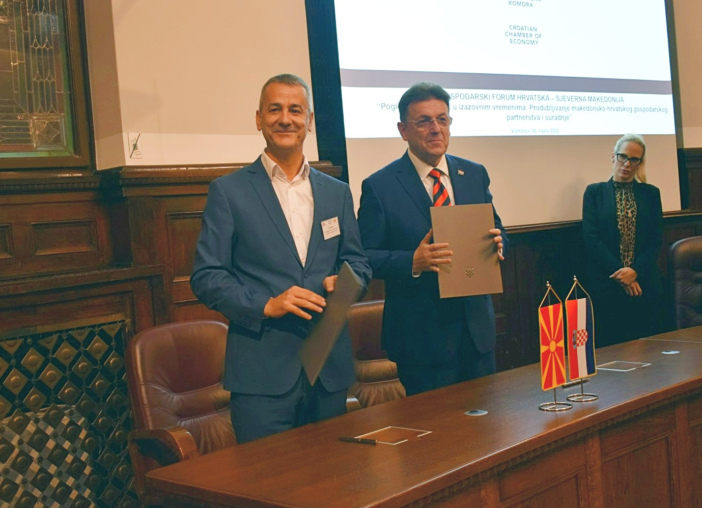 ССК и Стопанска комора на Хрватска потпишаа Меморандум за соработка