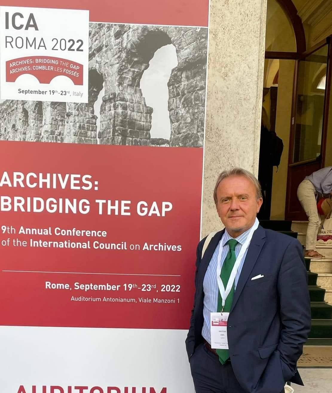 Д-р Крстески на Конференција на Меѓународниот архивски Совет во Рим