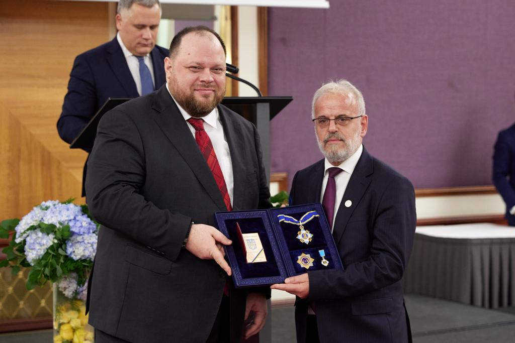Орден Јарослав Мудриот за претседателот Џафери