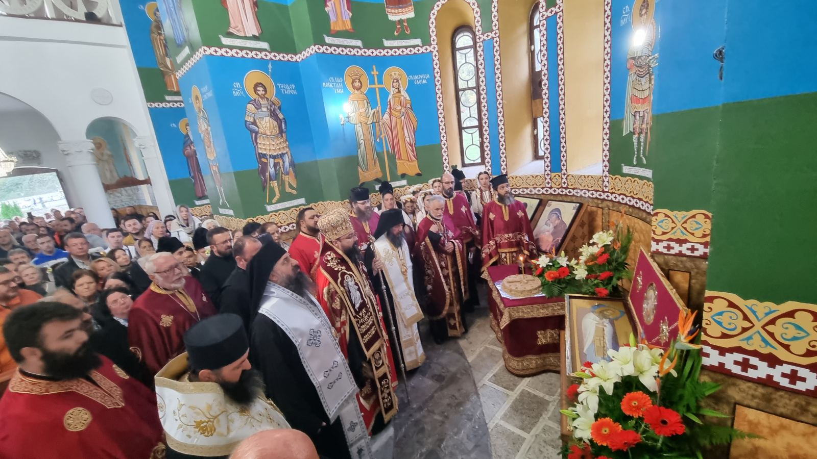 Воскресна вечерна богослужба и парастос за блаженоупокоениот игумен Кирил Пејчиновиќ – Лешочки