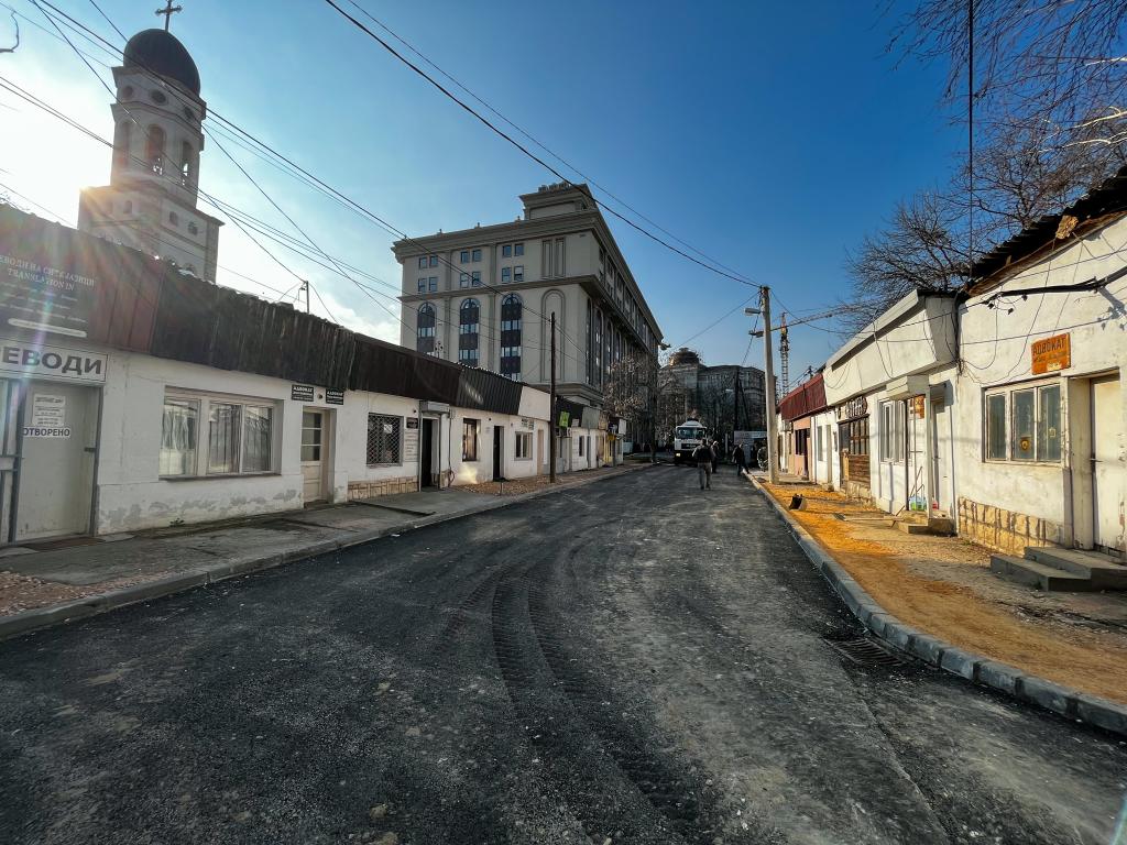 Општина Центар ја заврши реконструкцијата на „Адвокатска улица“