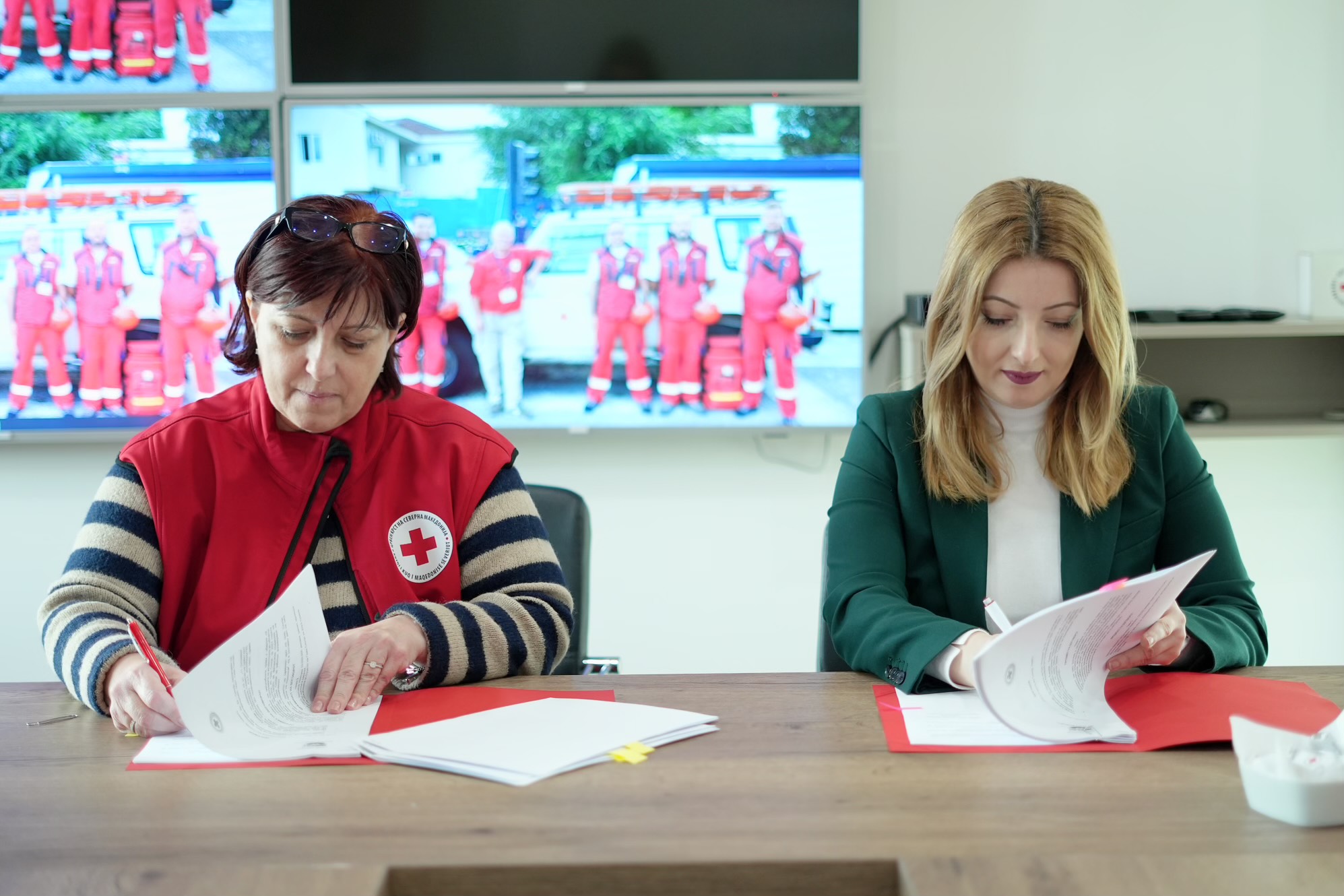 Склучен договор помеѓу град Скопје и Црвен Крст на град Скопје