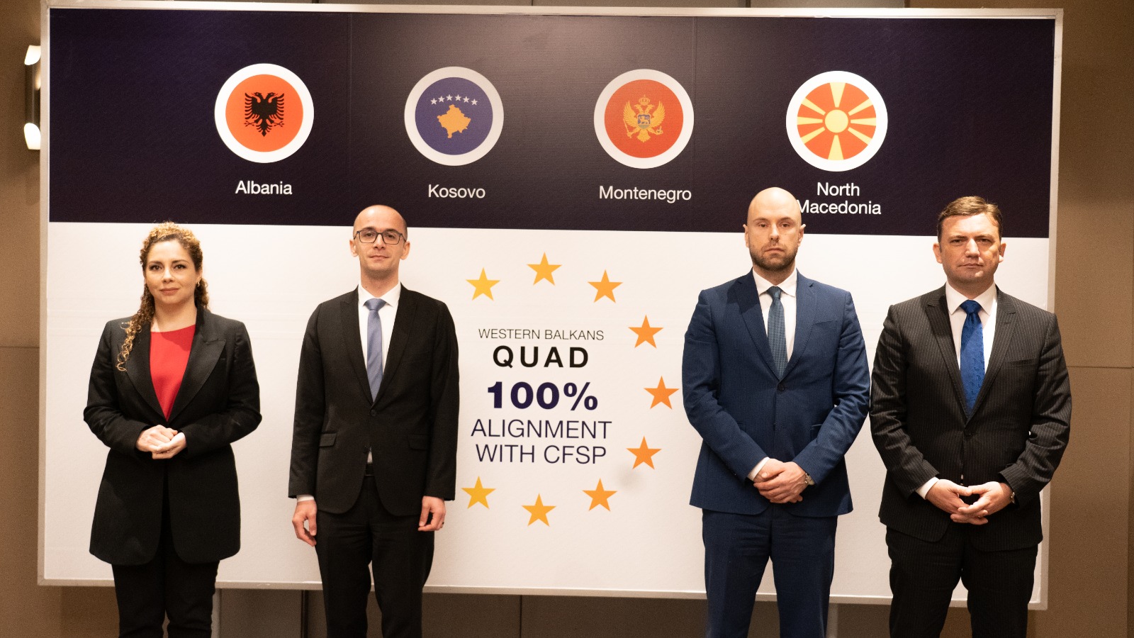 Нова платформа “Западен Балкан КВАД 100% усогласеност со надворешната политика на ЕУ”