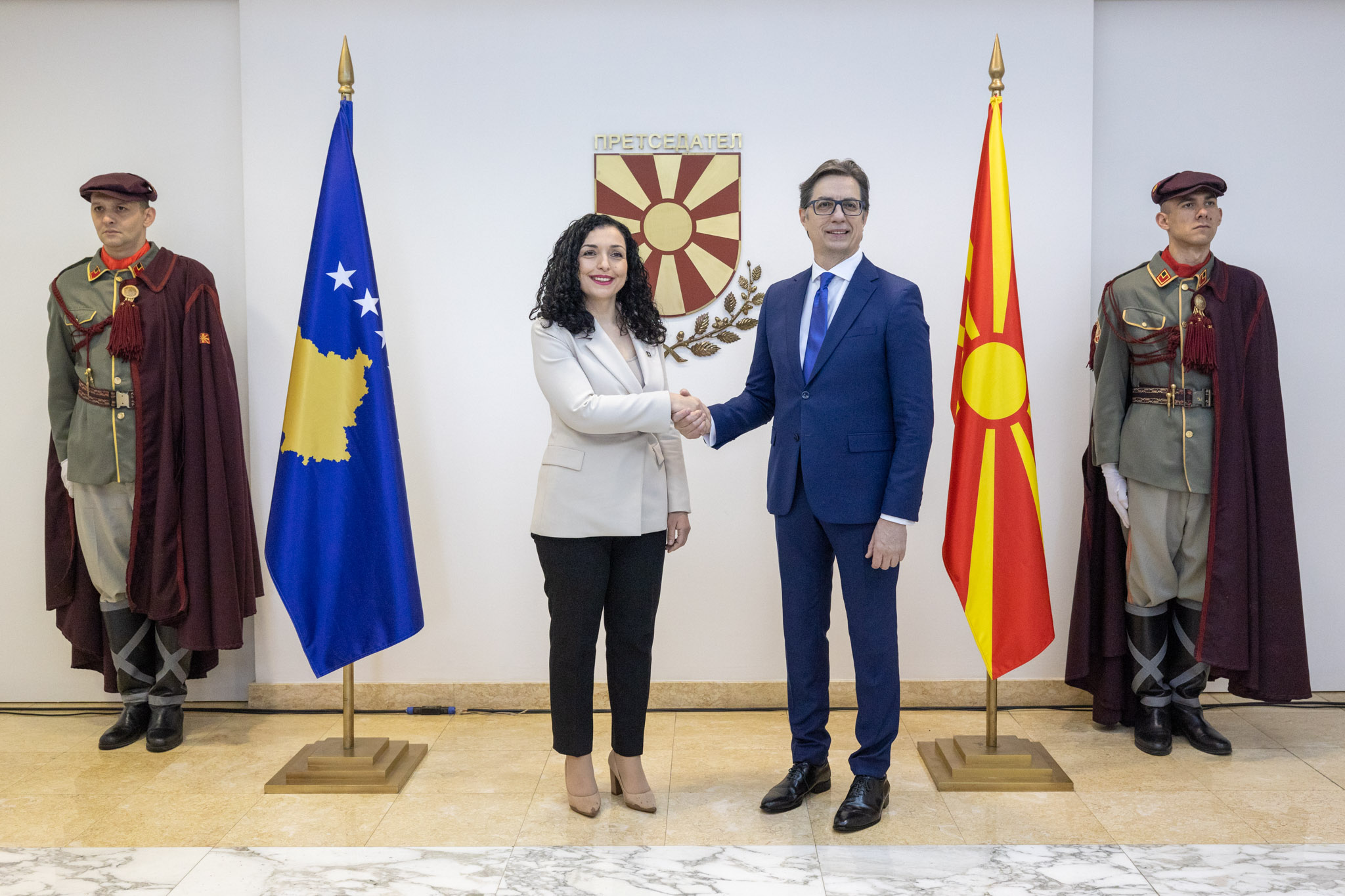 Официјална посета на претседателката на Република Косово, Вјоса Османи-Садриу