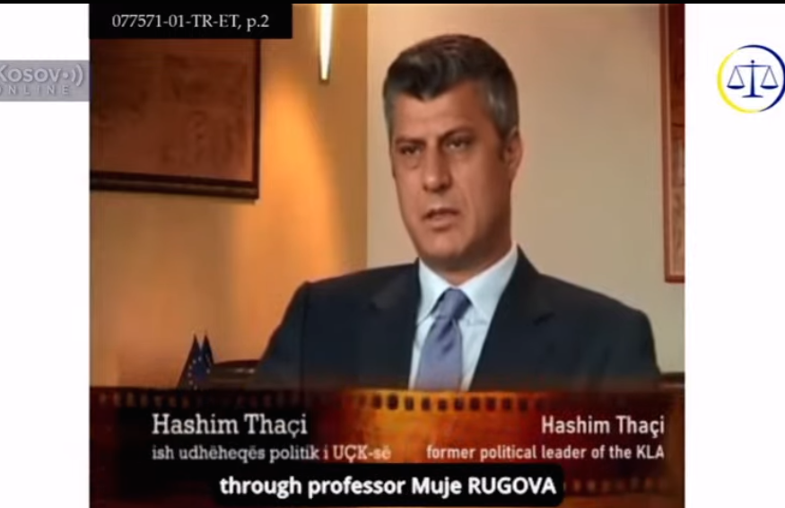 Судење на Хашим Тачи во Хаг ( Во живо)