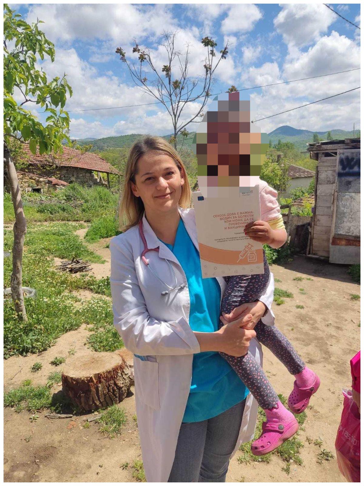Над 200 деца вакцинирани во рамки на кампањата на МЗ и СЗО „Од врата до врата“