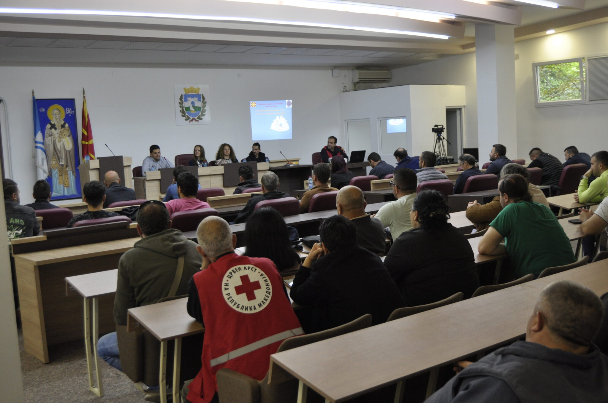 Обука за заштита и спасување во Општина Охрид