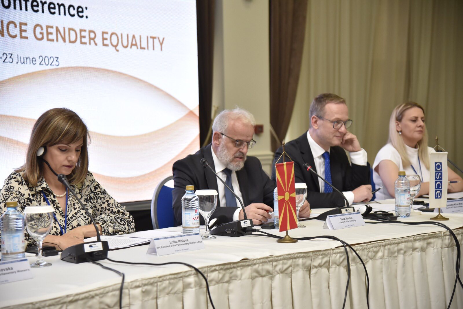 Регионална конференција: Унапредување на родовата еднаквост во парламентите
