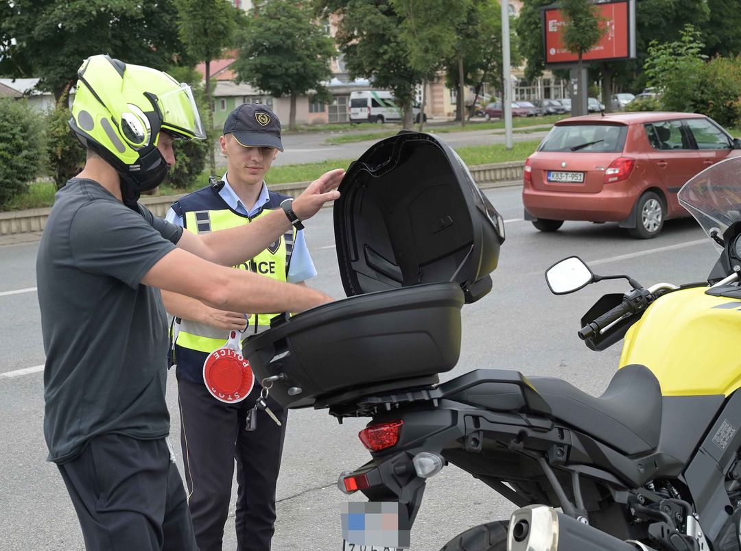 Санкционирани 189 возачи на мотоцикли, 7 мотоцикли одземени