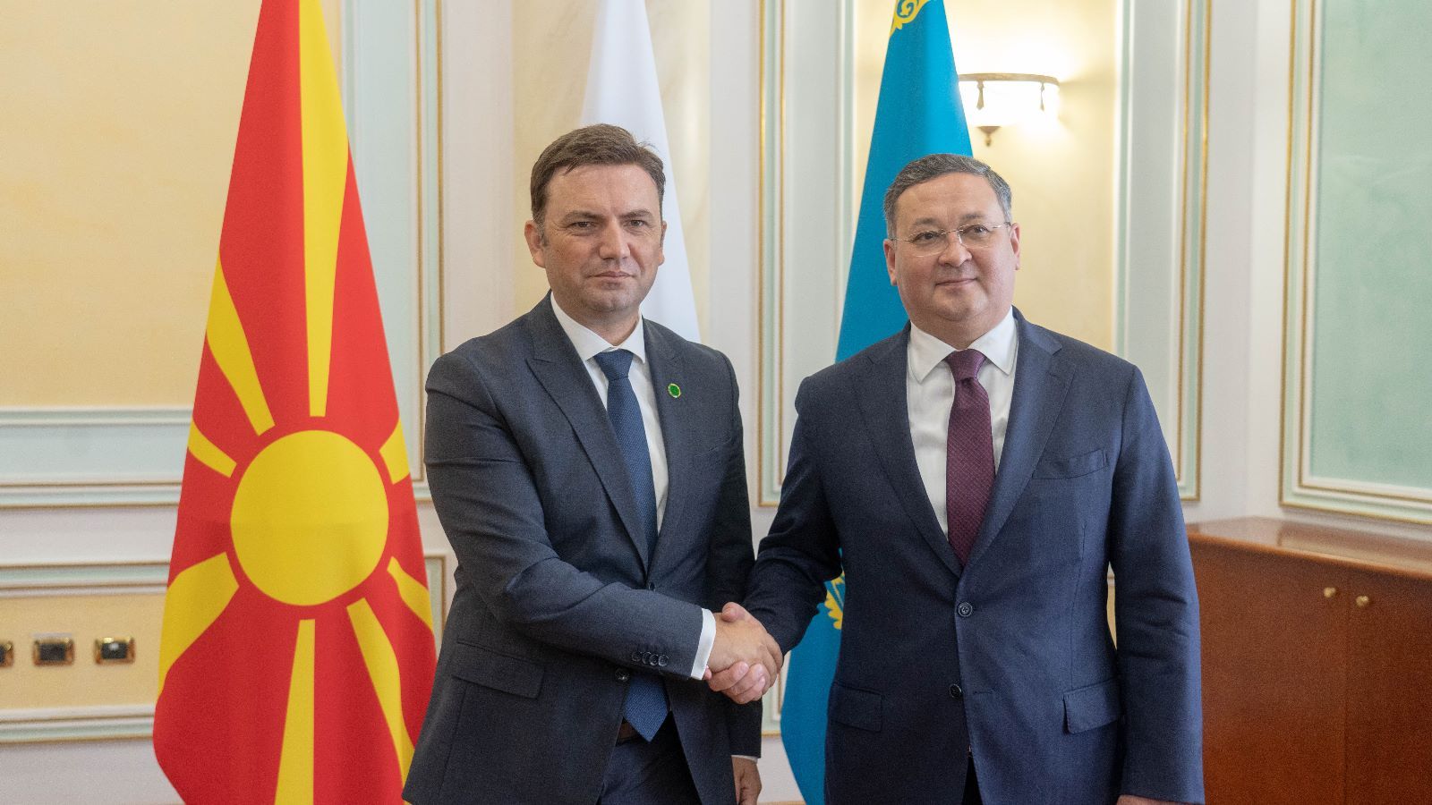 Османи-Нуртлеу: Северна Македонија и Казахстан имаат одлична билатерaлна соработка