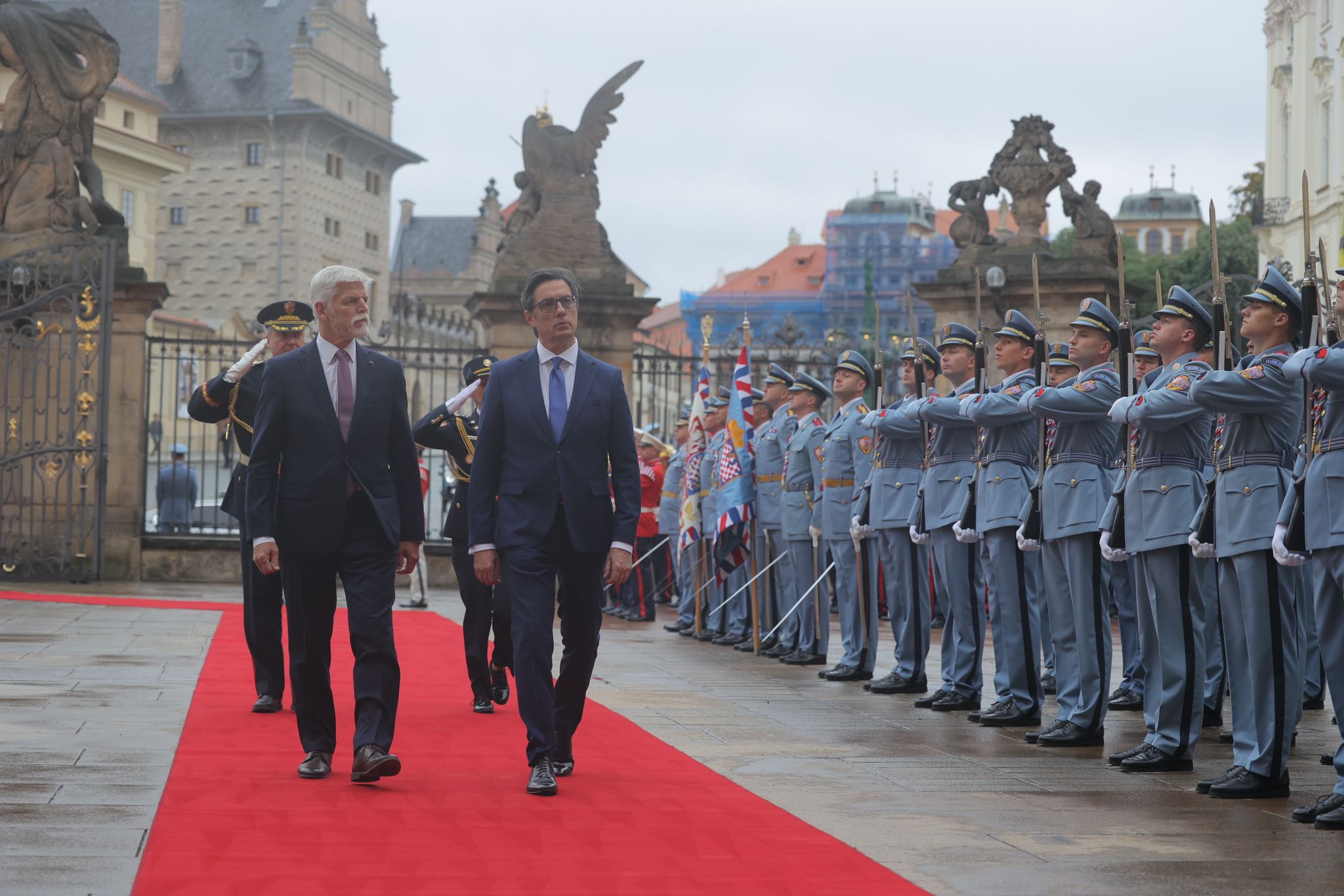 Официјална посета на претседателот Пендаровски на Чешката Република