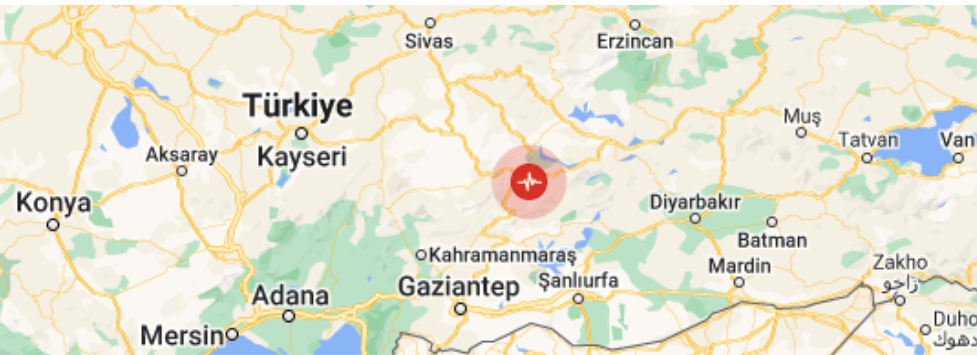 Земјотрес со јачина од 5,3 степени ја погоди Турција