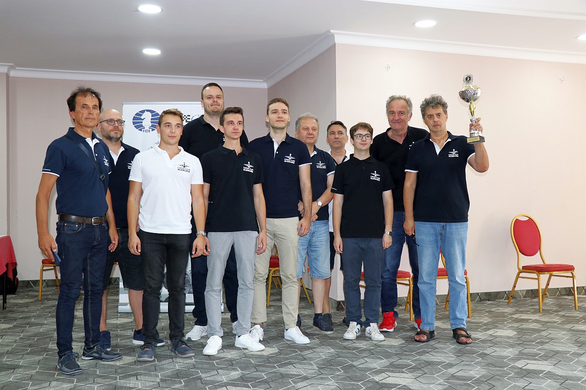 ШК Алкалоид со двојна круна на Екипните шампионати на Македонија за 2023 година ја потврди доминацијата во шахот