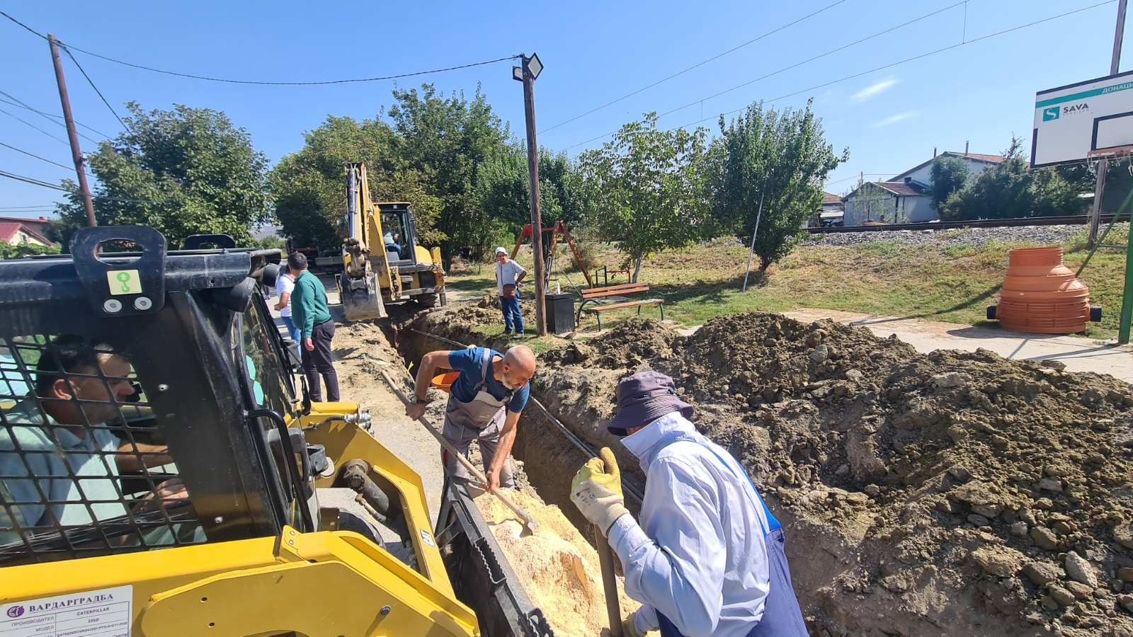 Изградба на фекална канализација за дел од населба Илинден