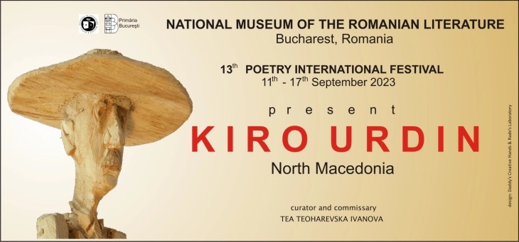 Киро Урдин на Интернационалниот поетски фестивал во Букурешт