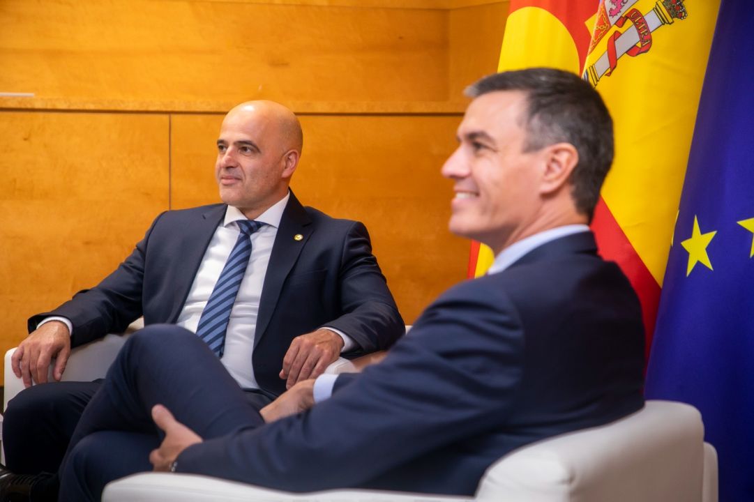 Ковачевски-Санчез: Шпанија силно стои зад РС Македонија за членство во ЕУ