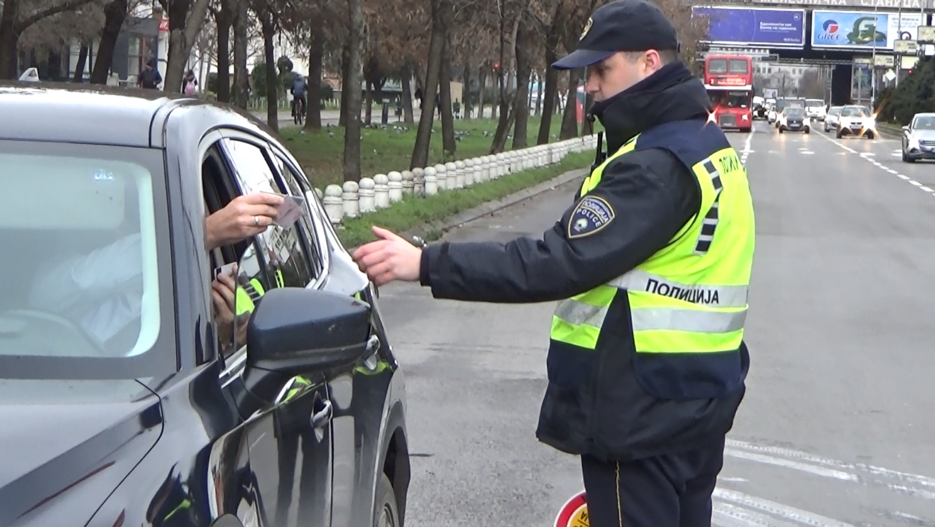 Санкционирани 201 возачи во Скопје