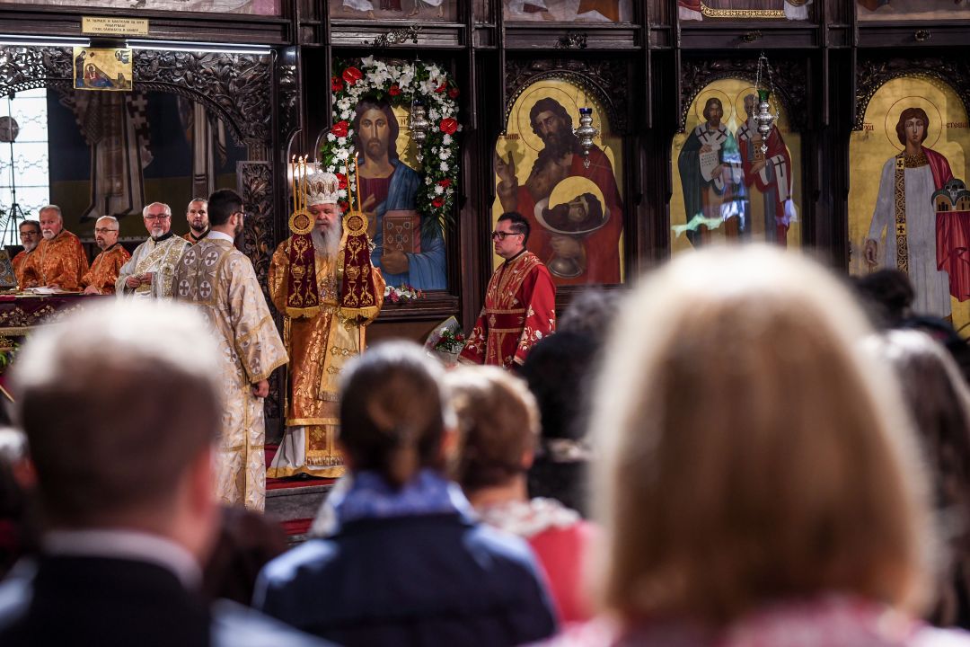 Свечена Велигденска литургија во соборниот храм Св.„Климент Охридски“