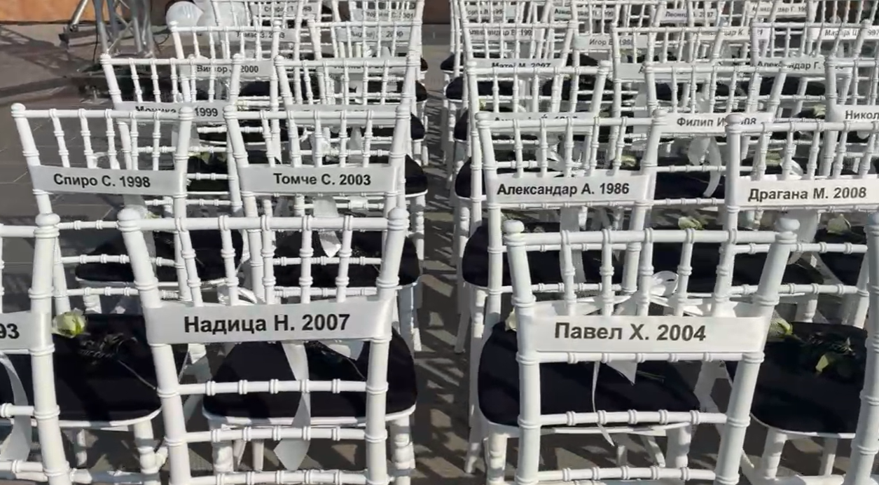 Една година од трагедијата во Кочани: 63 празни столчиња
