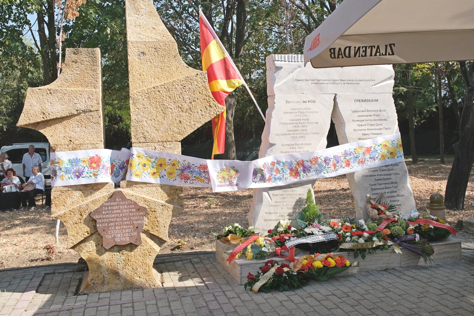 Одбележани 85 години од Првиот скопски партизански одред